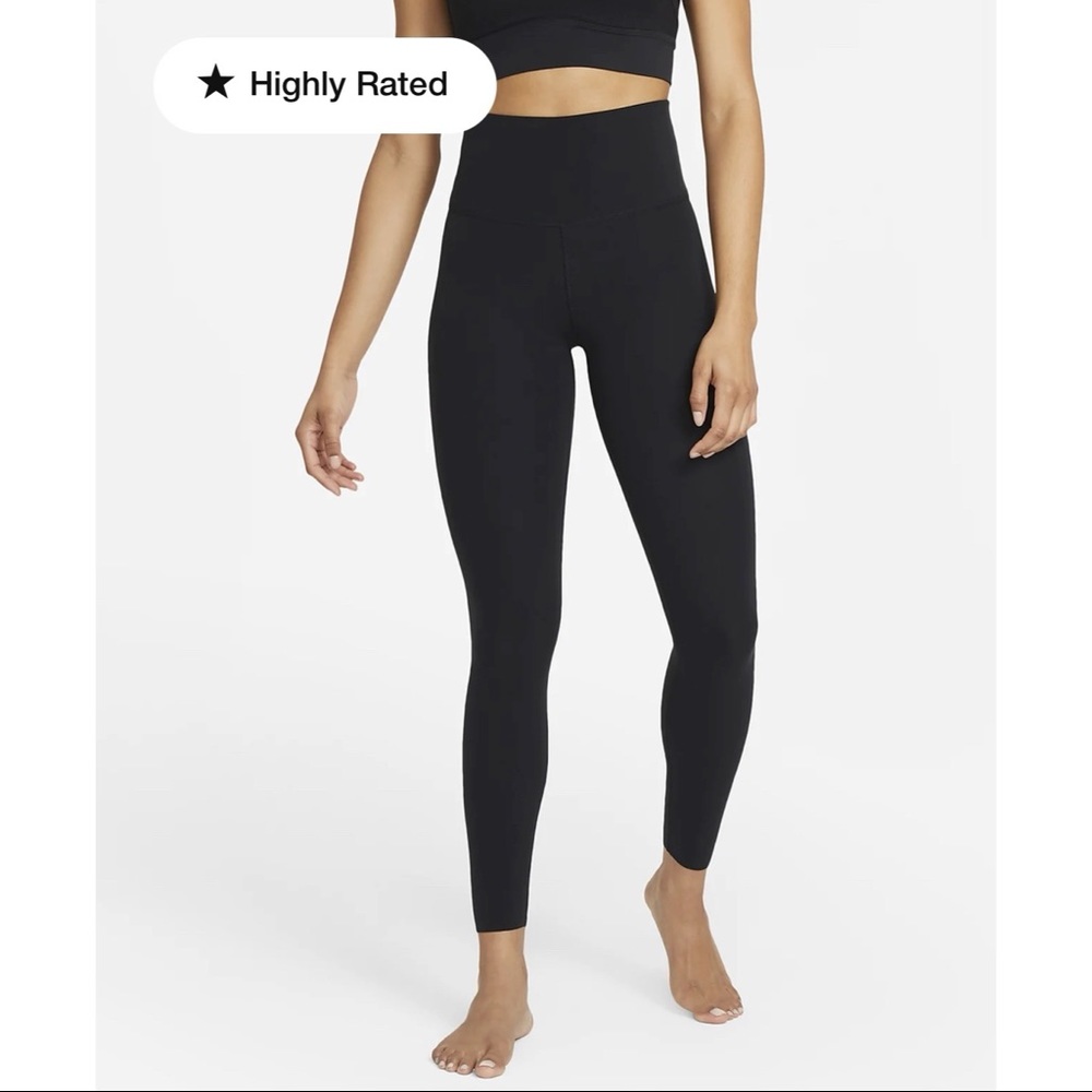 NIKE Women’s Luxe Yoga tights. NWT. Size S. Black